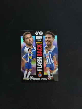Tarjeta Panini Flashback Tamudo Puado 2025/26