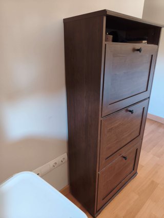 Zapatero Ikea Marrón 10-12 Pares