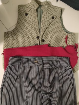 Conjunto Regional Chaleco, Faja y Pantalón