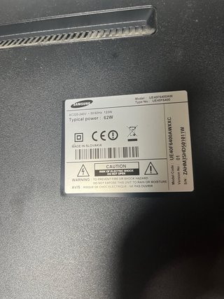 Samsung tv UE40F6400AWXXC TV 40”