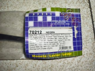Maneta Moto Negra 70212