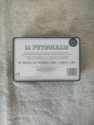 Juego de mesa ¡A Futbolear!
