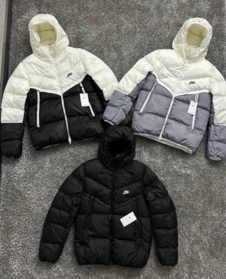 Giubbotto Nike uomo/donna nero e bianco