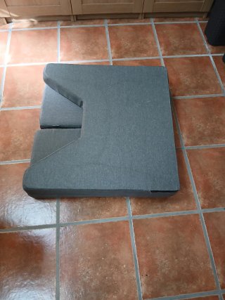 Colchón plegable furgoneta Mercedes Clase V