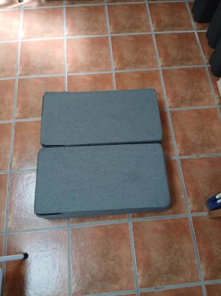 Colchón plegable furgoneta Mercedes Clase V