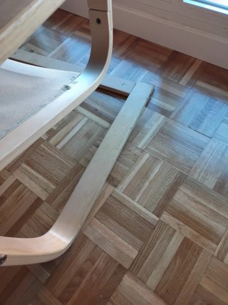 Estructura Sillón Poäng Ikea Madera