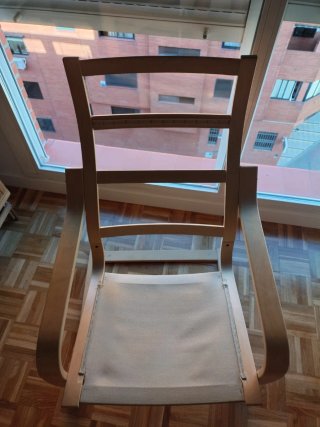 Estructura Sillón Poäng Ikea Madera