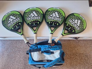 4 Palas Padel Adidas Faster Green