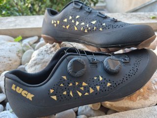 Zapatillas Ciclismo BTT Luck Negras T43