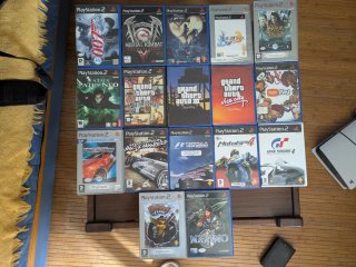 PlayStation 2 + 37 juegos + 3 mandos + 3 memorycar