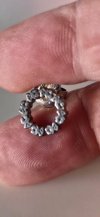 Pendientes de plata tous