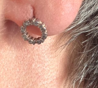Pendientes de plata tous
