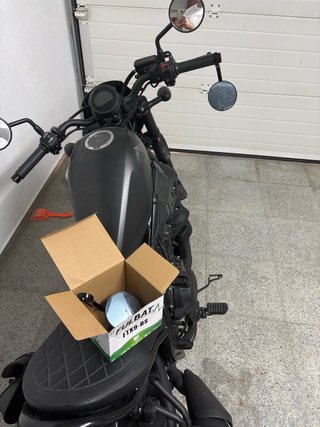 Honda CMX 500 Rebel Negra + Extras