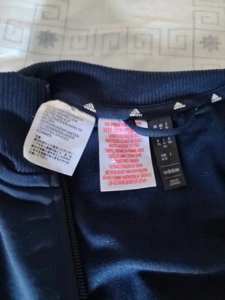 Chándal Adidas Negro y Azul