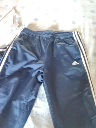 Chándal Adidas Negro y Azul