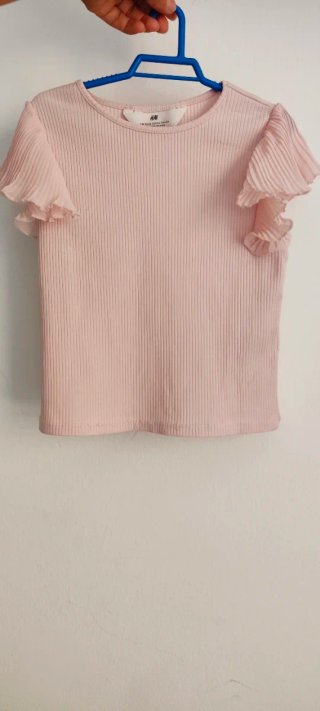 Camiseta rosa H&M 4-6 años