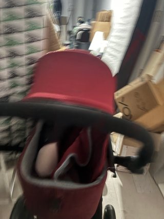 Carrito Jane Capazo y Sillita Rojo
