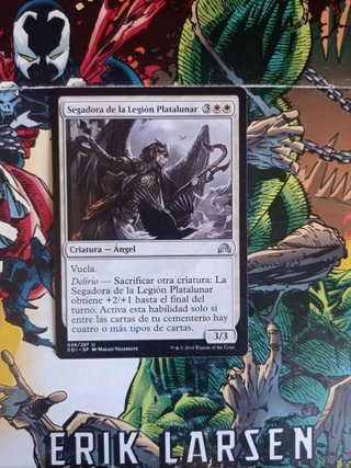Carta Magic Segadora de la Legión Platalunar