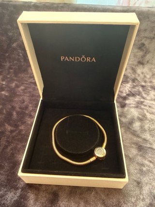 Pulsera Pandora Oro y Plata