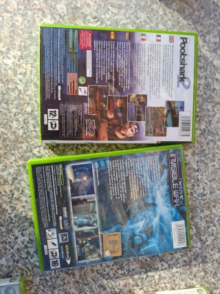 Xbox: Deus Ex,Guilty Gear,Pool Shar,club foottball