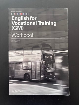 Libro English for Vocational Training (GM)