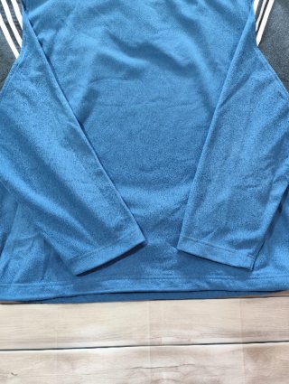 Adidas Polar Azul 1/4 Cremallera Hombre Talla XL
