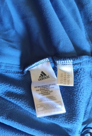 Adidas Polar Azul 1/4 Cremallera Hombre Talla XL
