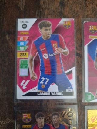 Lote de cromos Lamine Yamal Panini