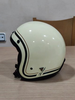 Casco JET By-City Two Strokes Beige