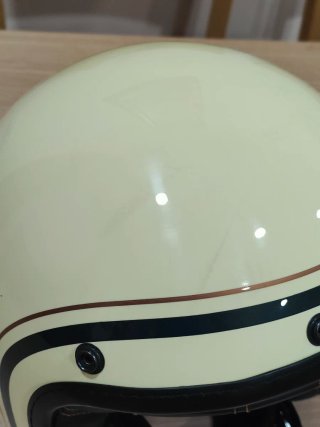 Casco JET By-City Two Strokes Beige