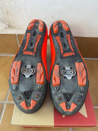 Zapatillas Ciclismo Luck Pro Blanco Talla 44