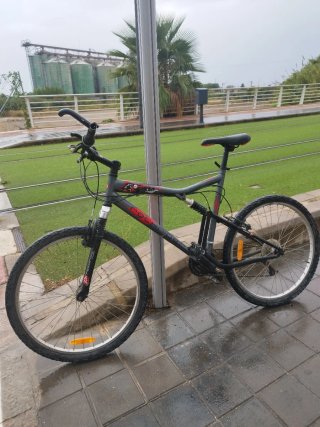 Bicicleta Rockrider Doble Suspensión 26