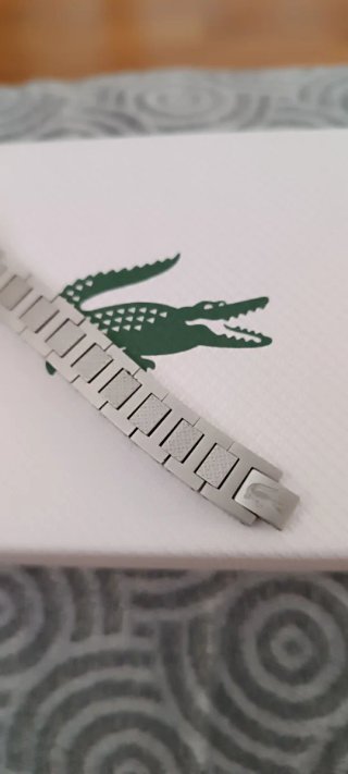 Pulsera Lacoste acero