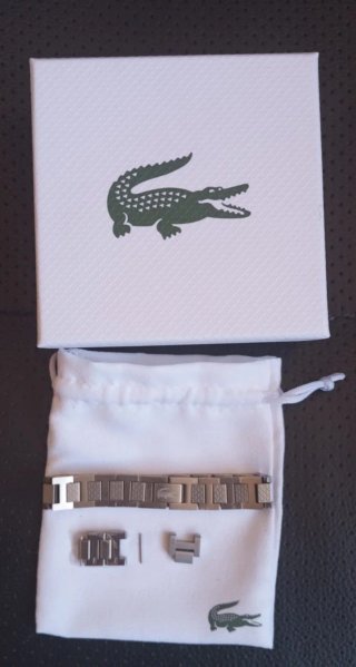 Pulsera Lacoste acero