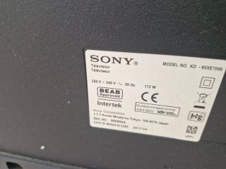 Televisor Sony Negro