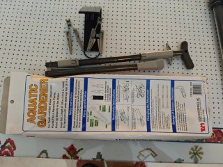 Kit Jardinería Acuática Tijeras y Pinzas