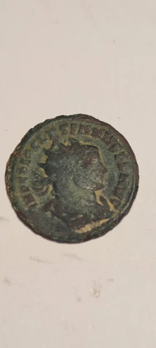 Moneda Denario Diocleciano.