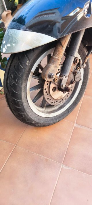 Moto Scooter Negra