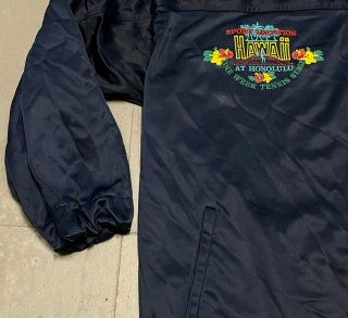 Chaqueta Sergio Tacchini Deportiva Azul Bordada