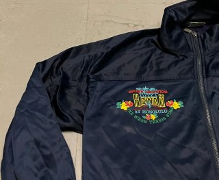 Chaqueta Sergio Tacchini Deportiva Azul Bordada