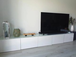 Mueble TV blanco