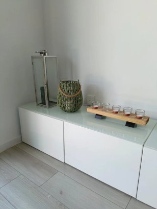 Mueble TV blanco