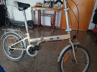 Bicicleta plegable aluminio