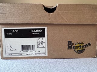 Dr Martens bianche