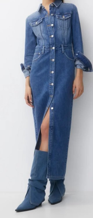 Vestido vaquero Pull&Bear