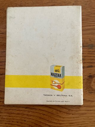 Libros de cocina MAIZENA