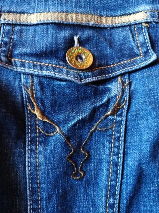 Giubbotto denim vintage donna punto Roma