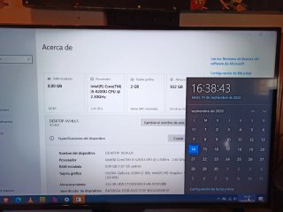 Portátil ASUS X556UJ i5-6200U 8GB 1TB
