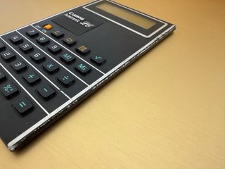 Calculadora Canon Palmtronic LC-5 negra