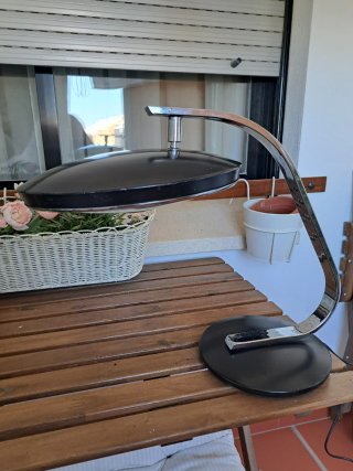 Lámpara FASE 520C Negra Metálica